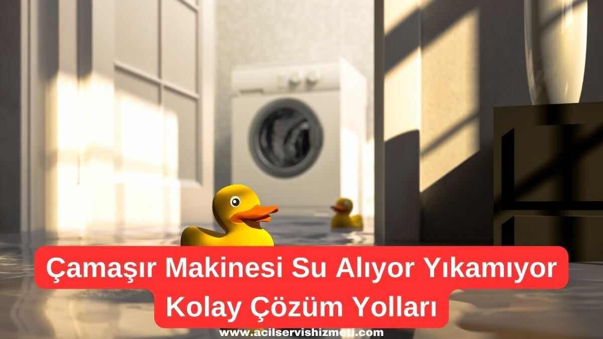 Siemens Çamaşır Makinesi Su Alıyor Yıkamıyor